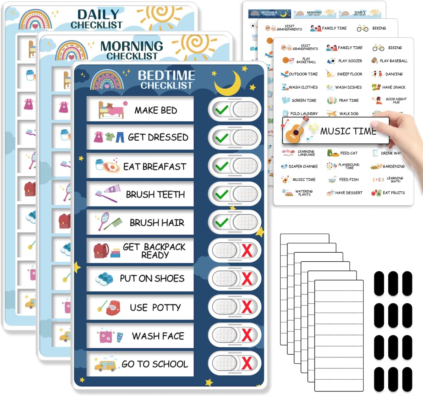 Rainbow Routine Chart