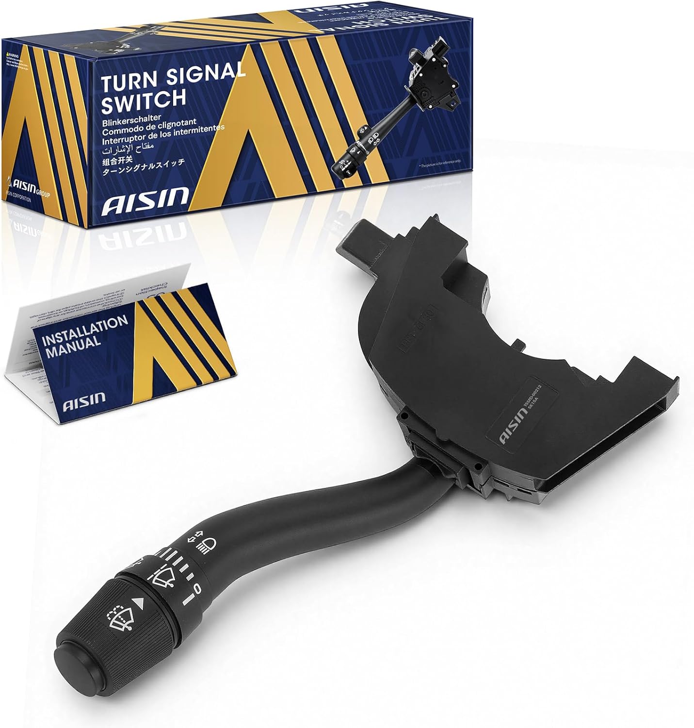 AISIN AFTERMARKET TSSFD-00212 Turn Signal Switch Multi-Function Combination Switch - Compatible with Ford F-250 F-350 F-450 F-550 Super Duty 2002-2007, Explorer 2003