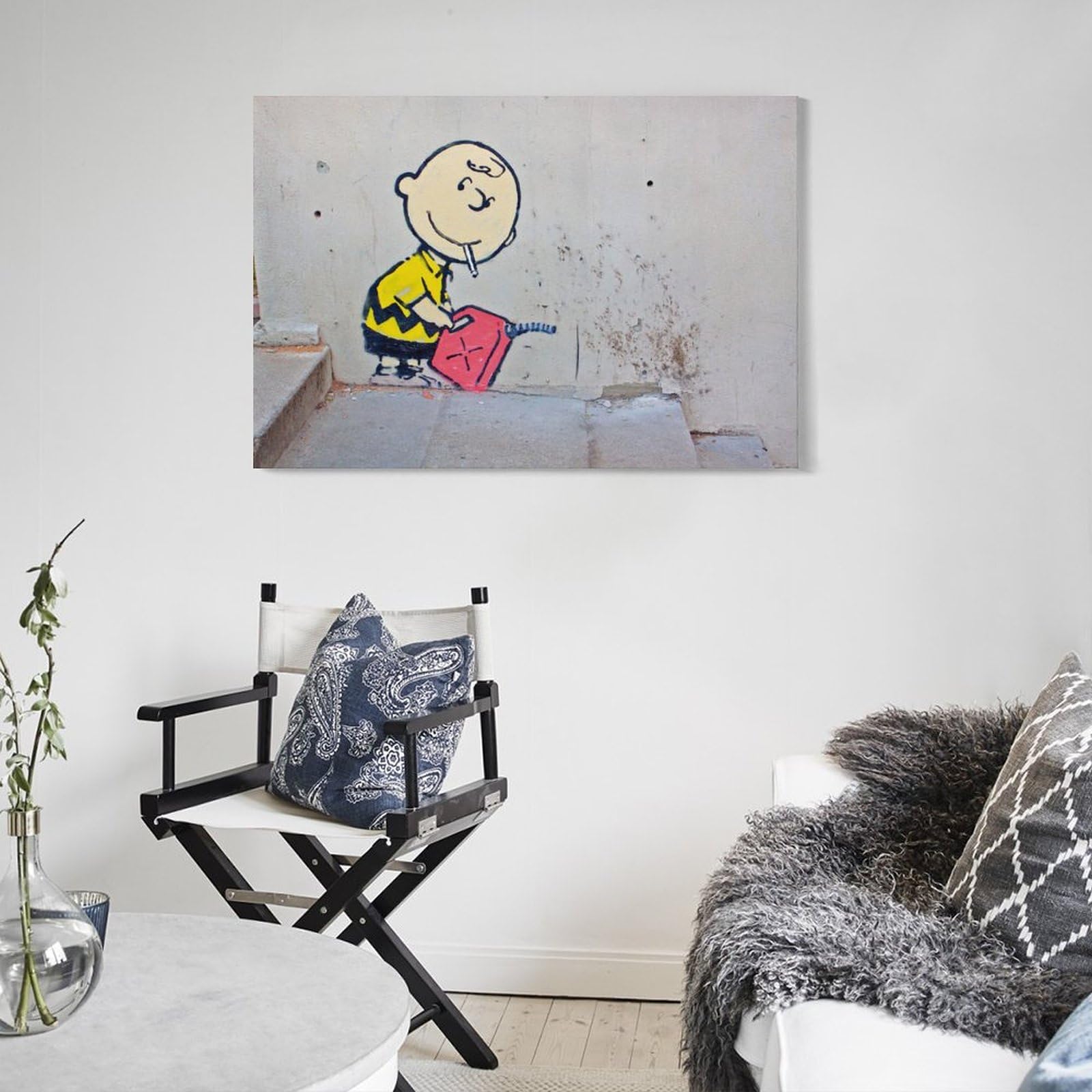 Amazon.co.jp: バンクシー 有名な絵（ロサンゼルス）ポスター 印刷