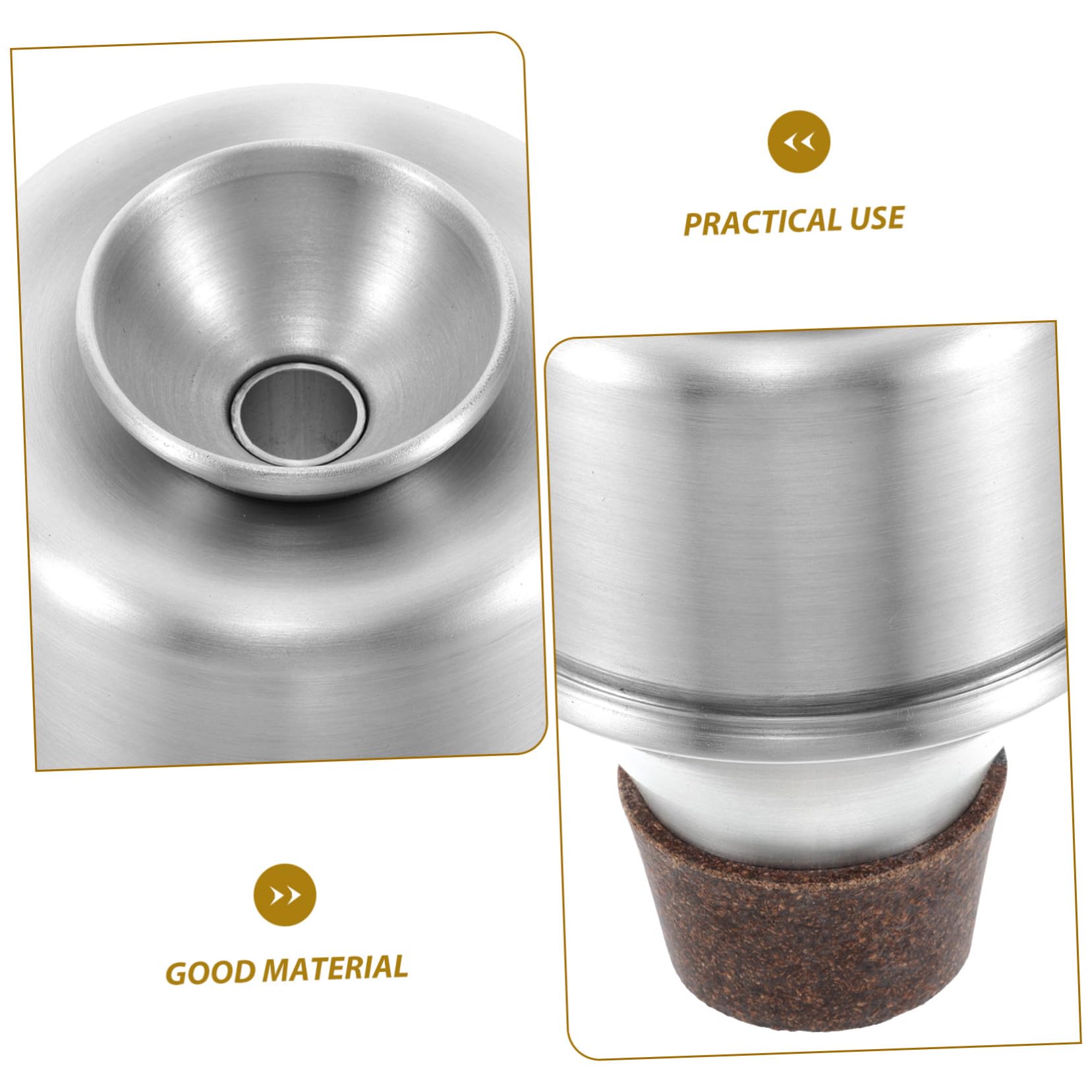 Beaupretty Silenziatore per Tromba in Lega di Alluminio Leggero e Robusto Accessorio per Pratica per Principianti Mute Portatile per Esercizi Casa Aperto