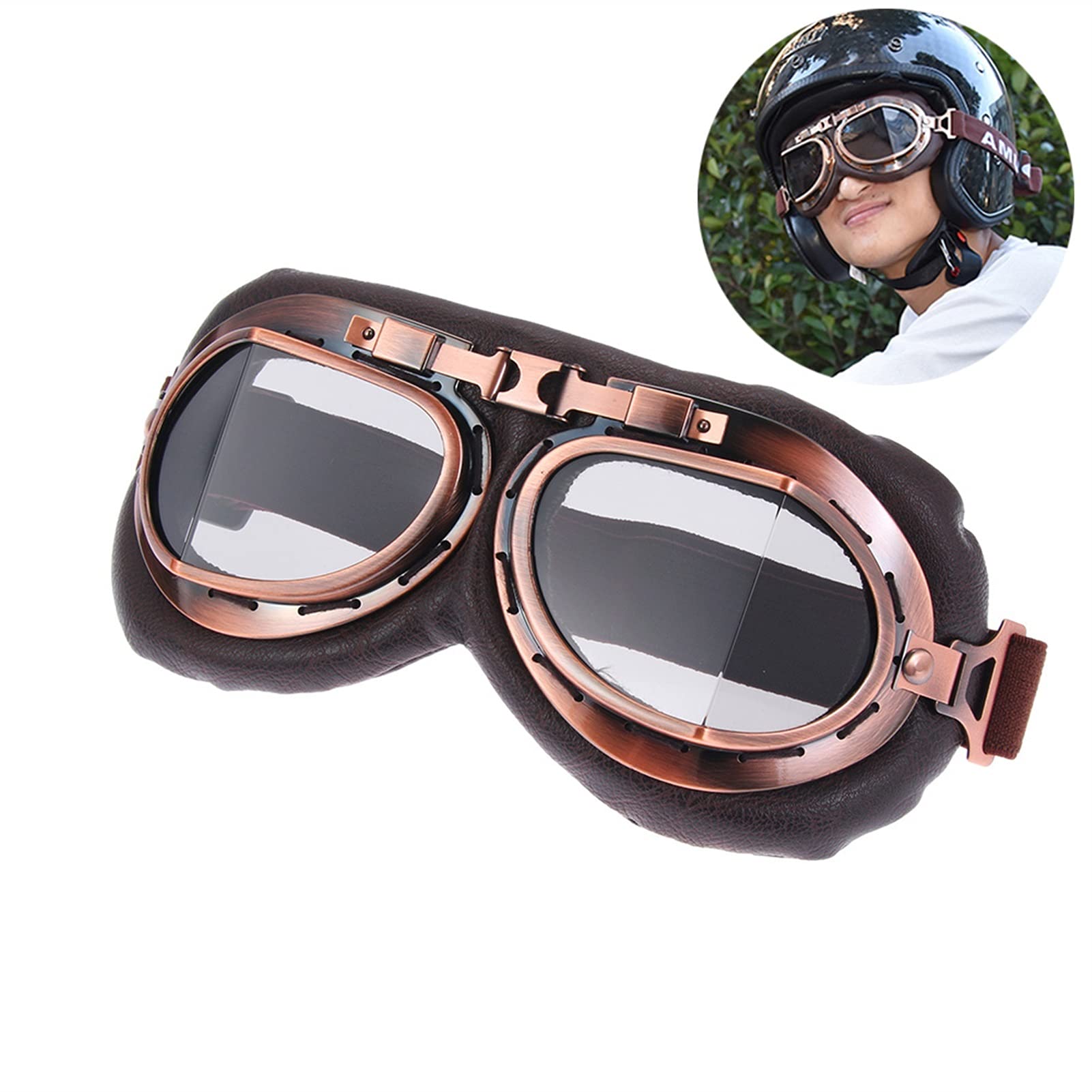 Lunettes De Sport Unisexe – Moto, Ski, Vélo – Monture Noire, Verres Miroir