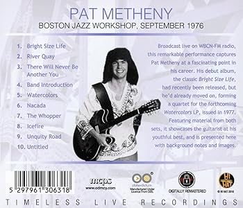 METHENY,PAT - Boston Jazz Workshop - Amazon.com Music