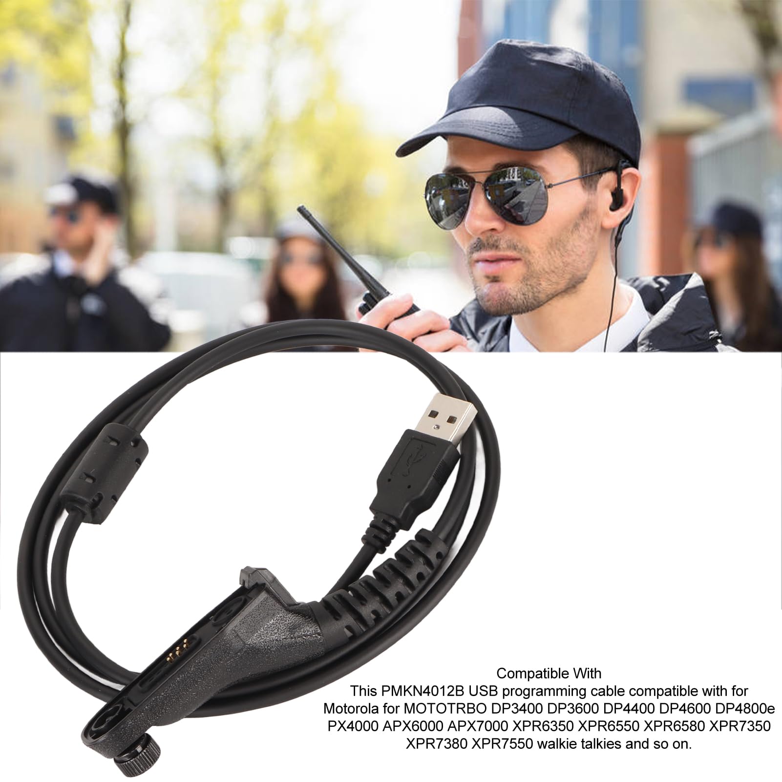 Annadue Cavo di Programmazione USB per DP4400 DP4401 DP4800 DP4801 DP4600 APX7000 APX7500 APX8000 XPR7550e XPR7550 XPR6550 XPR7350, ecc.