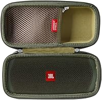 Vista 10 de Hermitshell Funda rígida de viaje compatible con JBL FLIP 5 / JBL FLIP 6 / JBL Flip 7 Altavoz Bluetooth portátil impermeable (rojo)