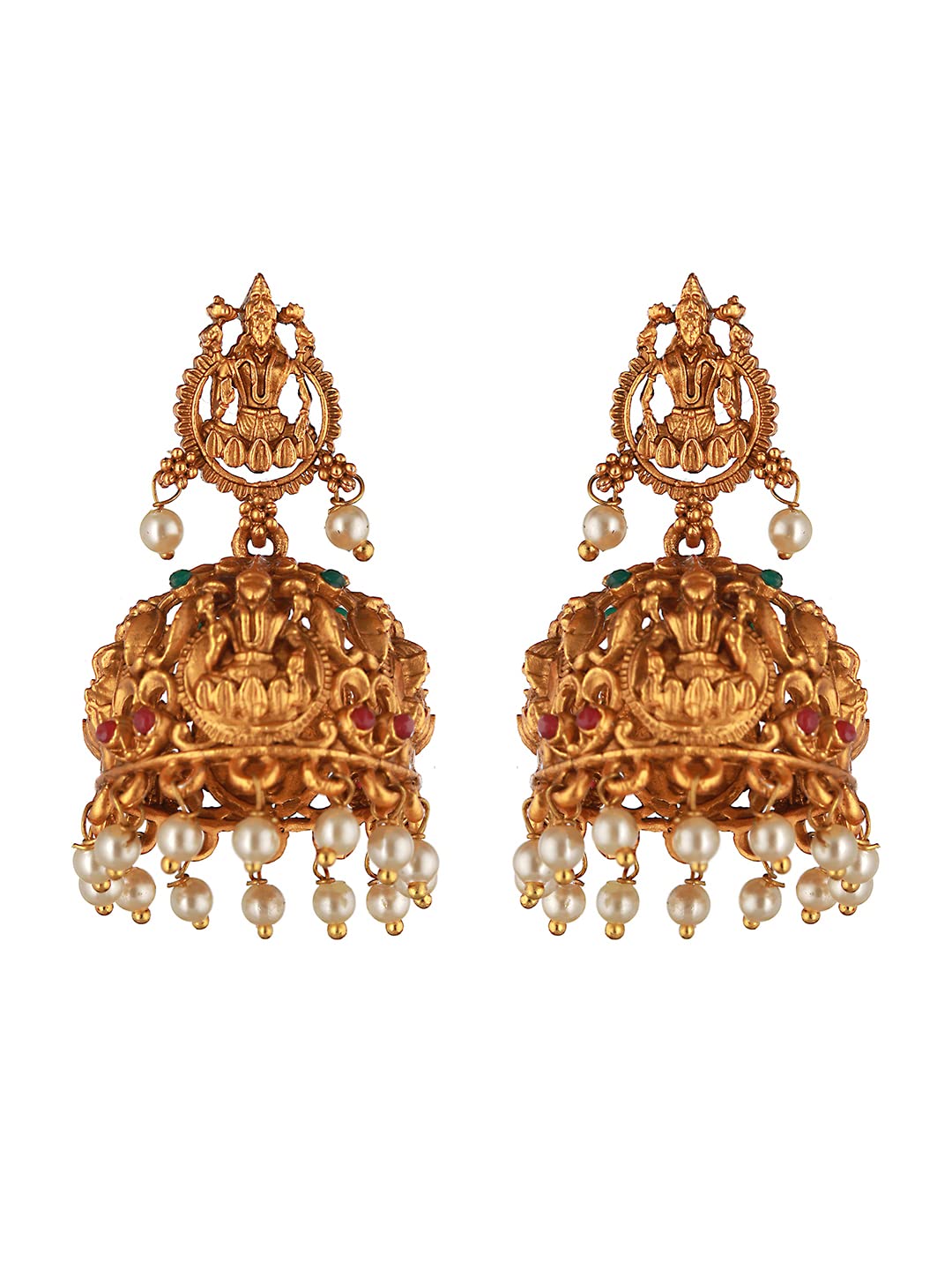 See full amazon price history chart for Saraf RS Jewellery- lakshmi Motif Temple Jhumka Earrings Saraf RS Jewellery- lakshmi Motif Temple Jhumka Earrings (B0C5RTHBZ4) Amazon Price History, Amazon Price Tracker
