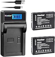 Vista 1 de Kastar Batería (X2) y cargador USB delgado LCD para Panasonic DMW-BCG10, Lumix DMC-ZS1, ZS3, ZS5, ZS6, ZS7, ZS8, ZS10, ZS15, ZS19, ZS20, TZ7, TZ10