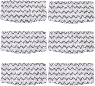 KEEPOW Steam Mop Pads Replacement for Shark Steam Mop S1000A S1000 S1000C S1000WM S1001C (6 Pack)