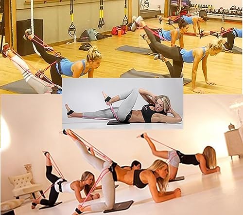 Miniatura 4 de Bandas de resistencia para glúteos con cinturón para entrenar a las mujeres, bandas de ejercicio para esculpir tus glúteos