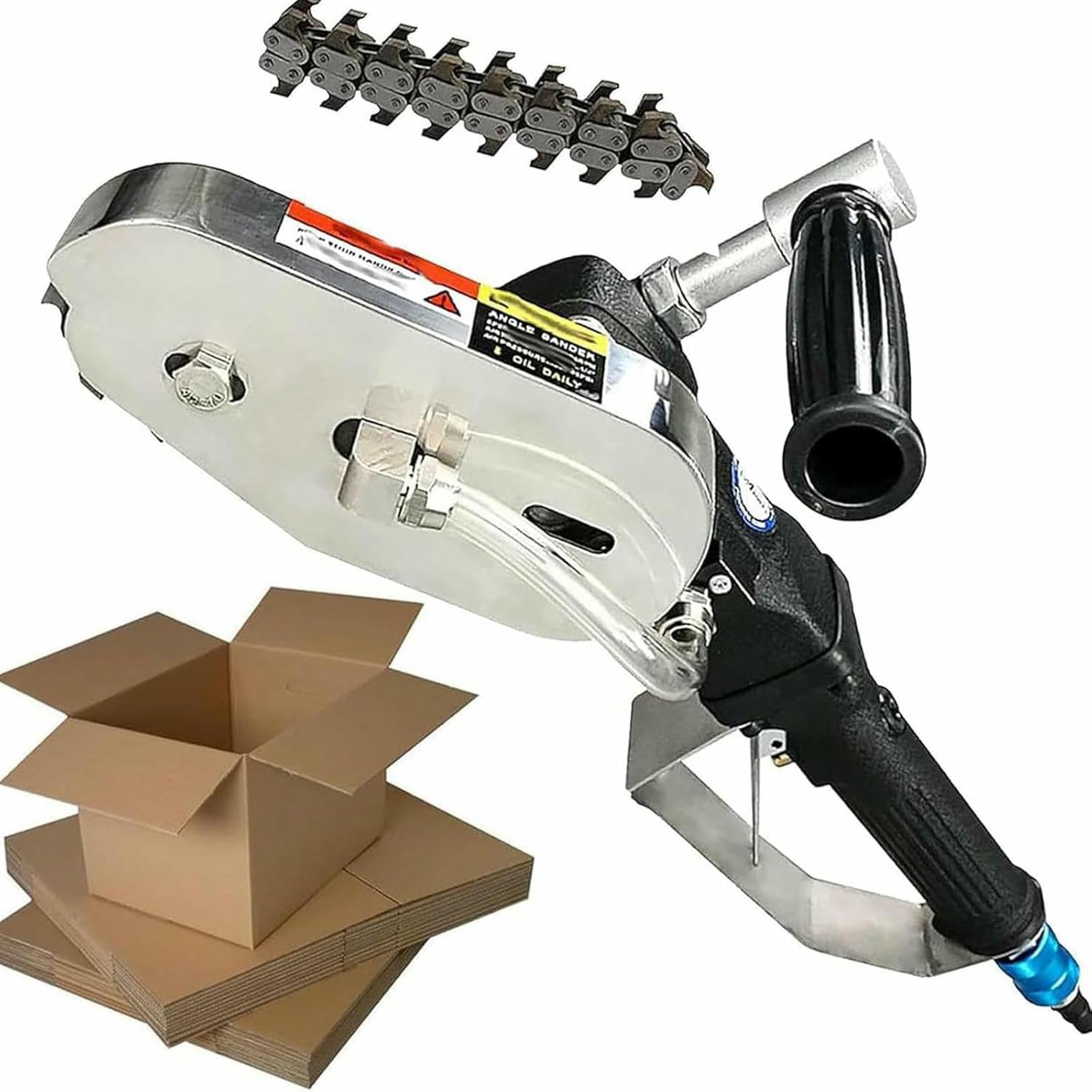 Éplucheuse de cartons pour optimiser le tri des déchets en atelier de façonnage