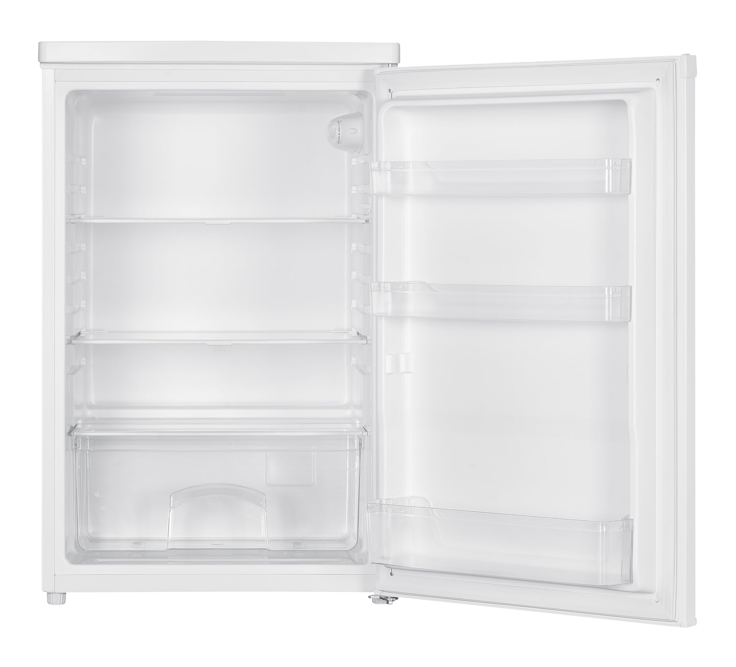 HYE Under Counter Fridge - Freestanding Fridge, 127L Capacity, Quiet 39 dB Operation, 55cm Width, White, Perfect For Smaller Families & Couples - RF01UCF127W01 — view 4