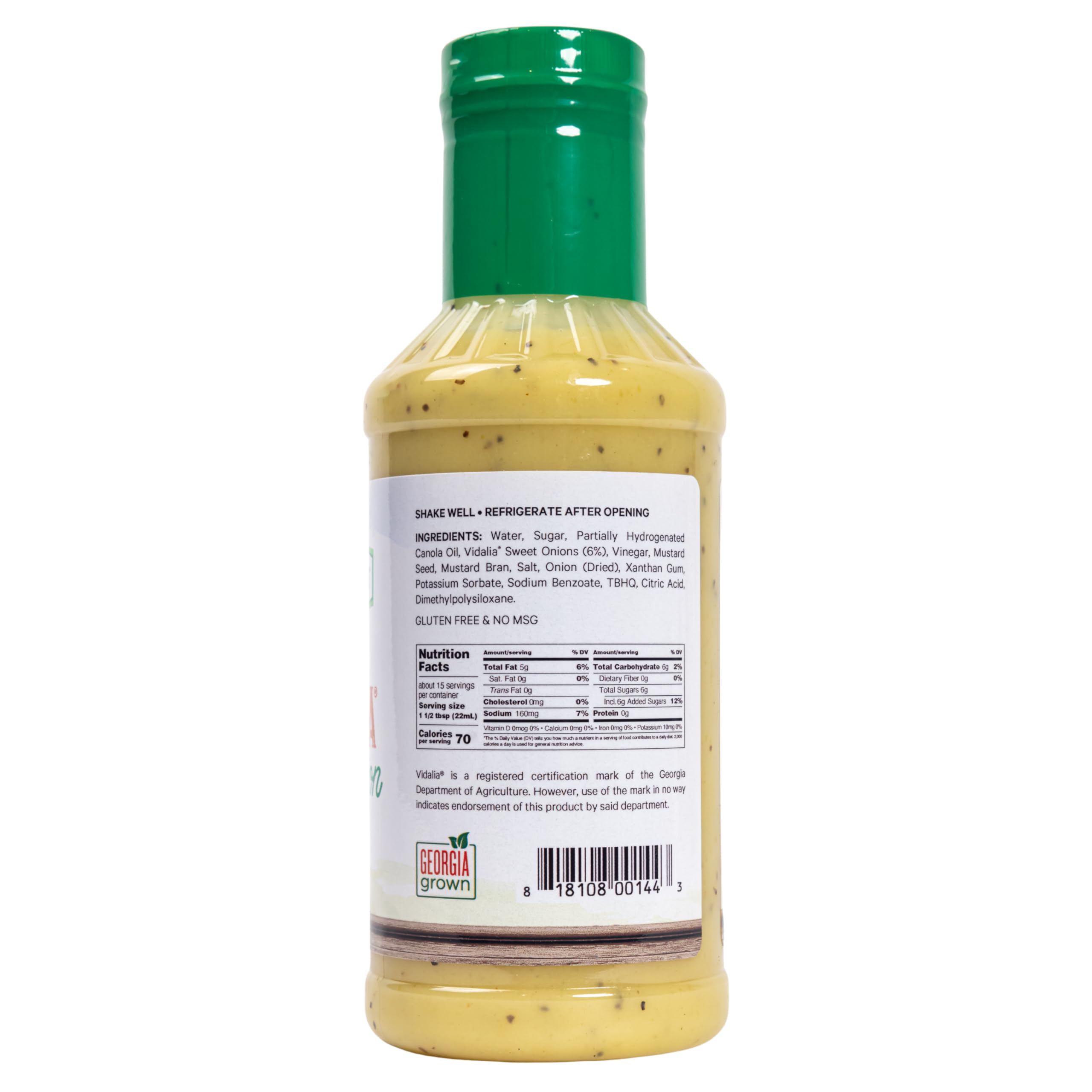 Amazon.com : Vidalia Brands Creamy Vidalia Sweet Onion Dressing - 16 oz :  Grocery & Gourmet Food