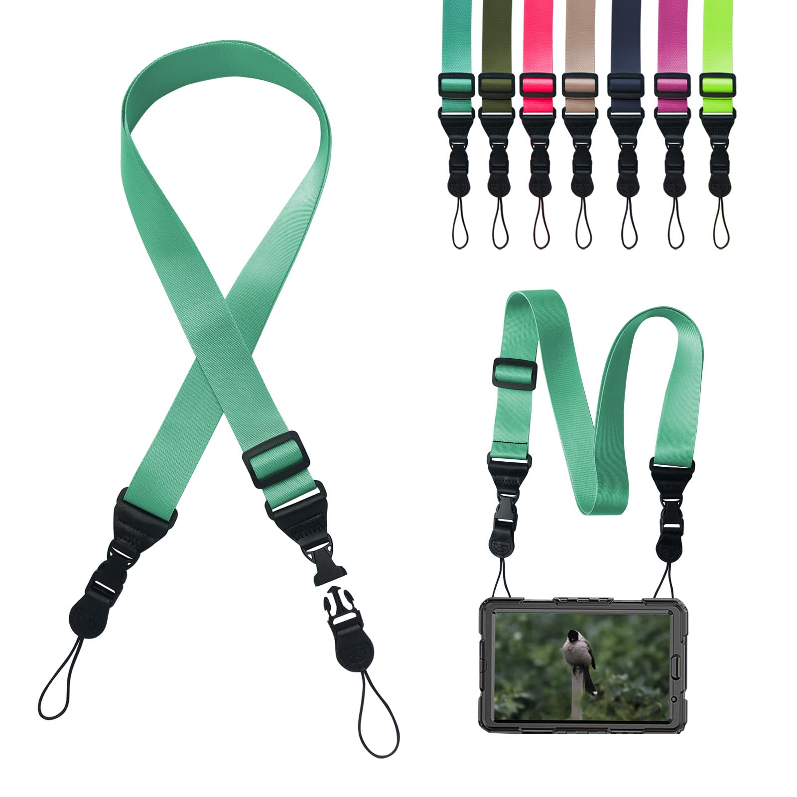 Gowjaw Schultergurt (2er Set) - 3,2 Cm Breit, 144,8 Cm Lang, Robuste Nylonschnur Für Taschen & Mehr