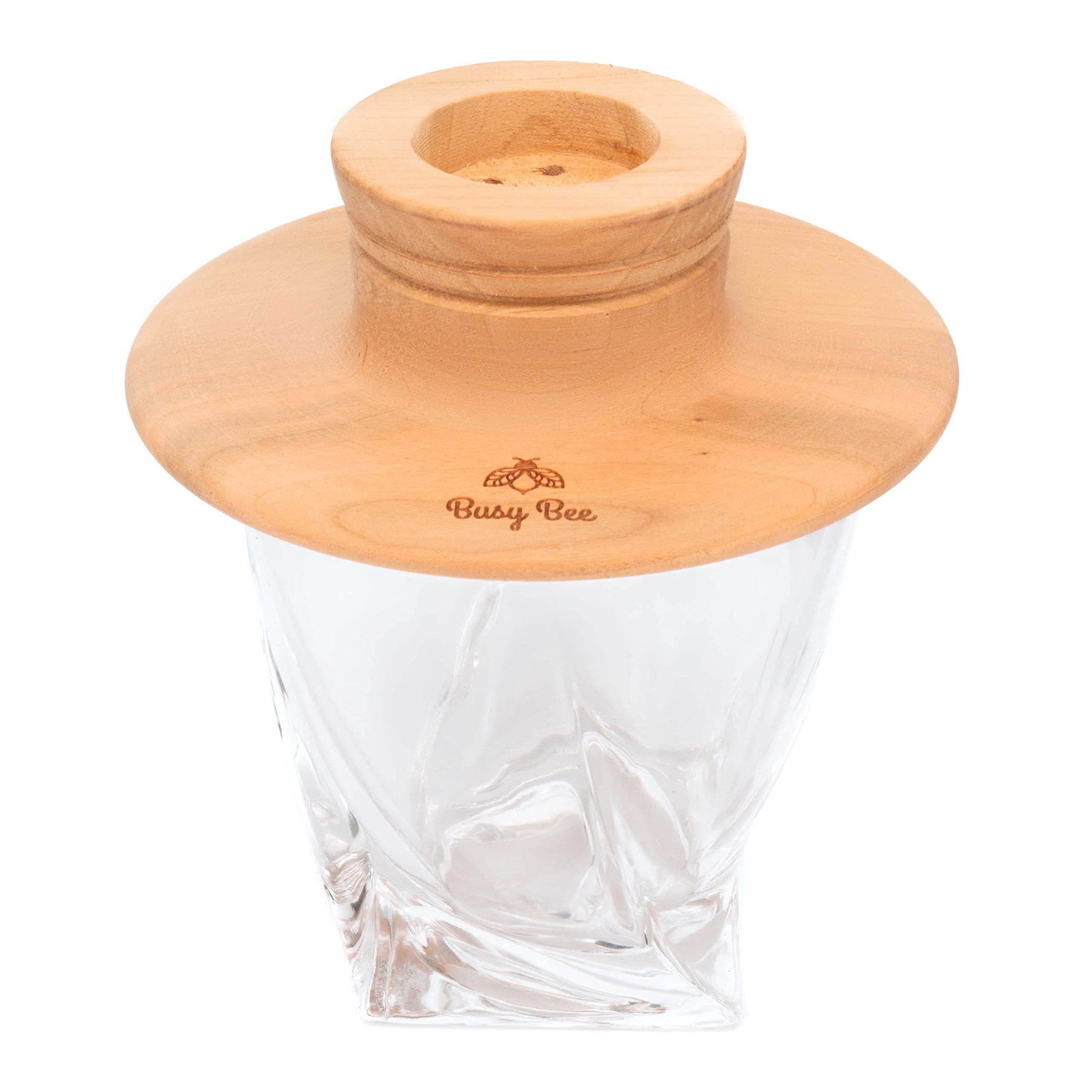 Busy Bee Cherry Cocktail Smoker Mixology Bartender Kit – Luxury Cocktail Set with Cocktail Smoker & Whiskey Stone – Premium Bar Sets for The Home with Aromatic Woods…