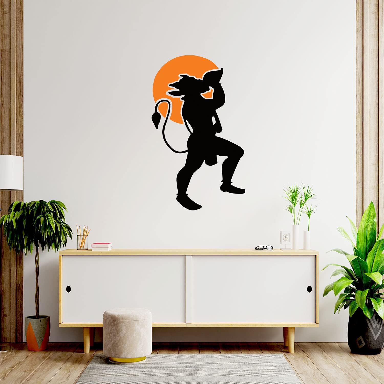 INKFENCE 56 cm God Hanuman ji Religious Wall Sticker Self Adhesive Sticker (Pack of 1) (B0CGV8WZW4) Amazon Price History, Amazon Price Tracker