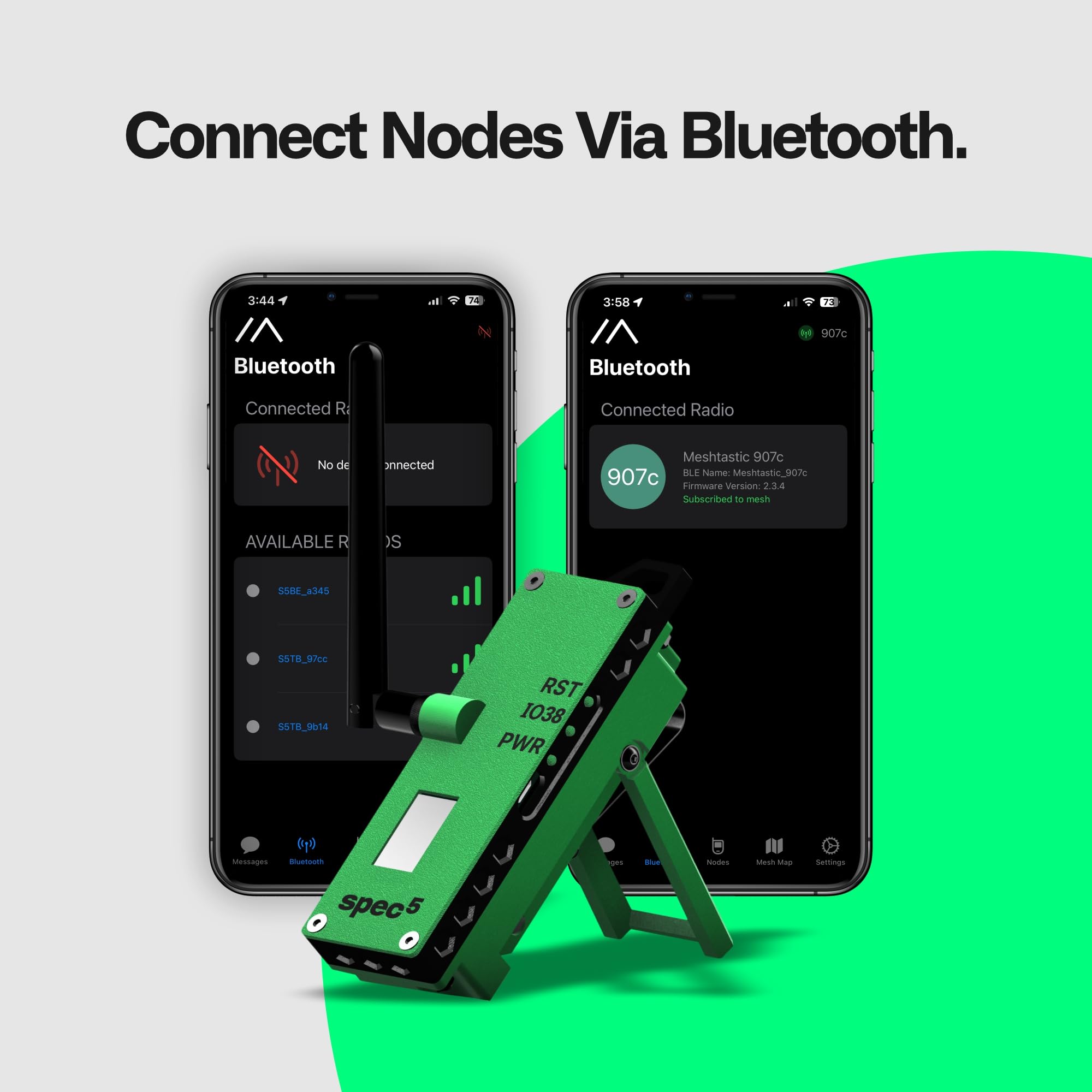 Amazon.com: S5 Green ATAK Enabled Trekker LoRa Mesh Communicator