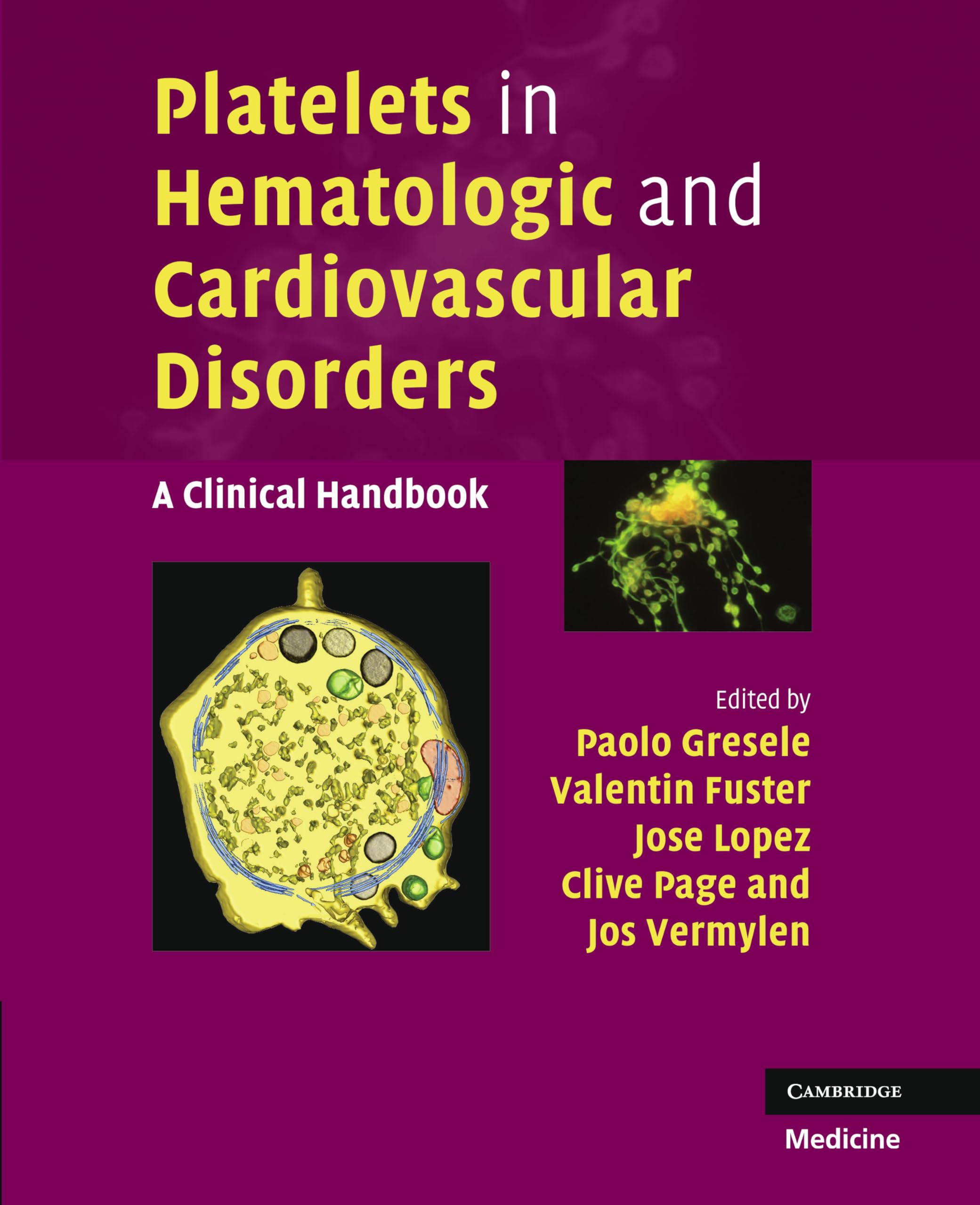 Platelets in Hematologic and Cardiovascular Disorders: A Clinical Handbook
