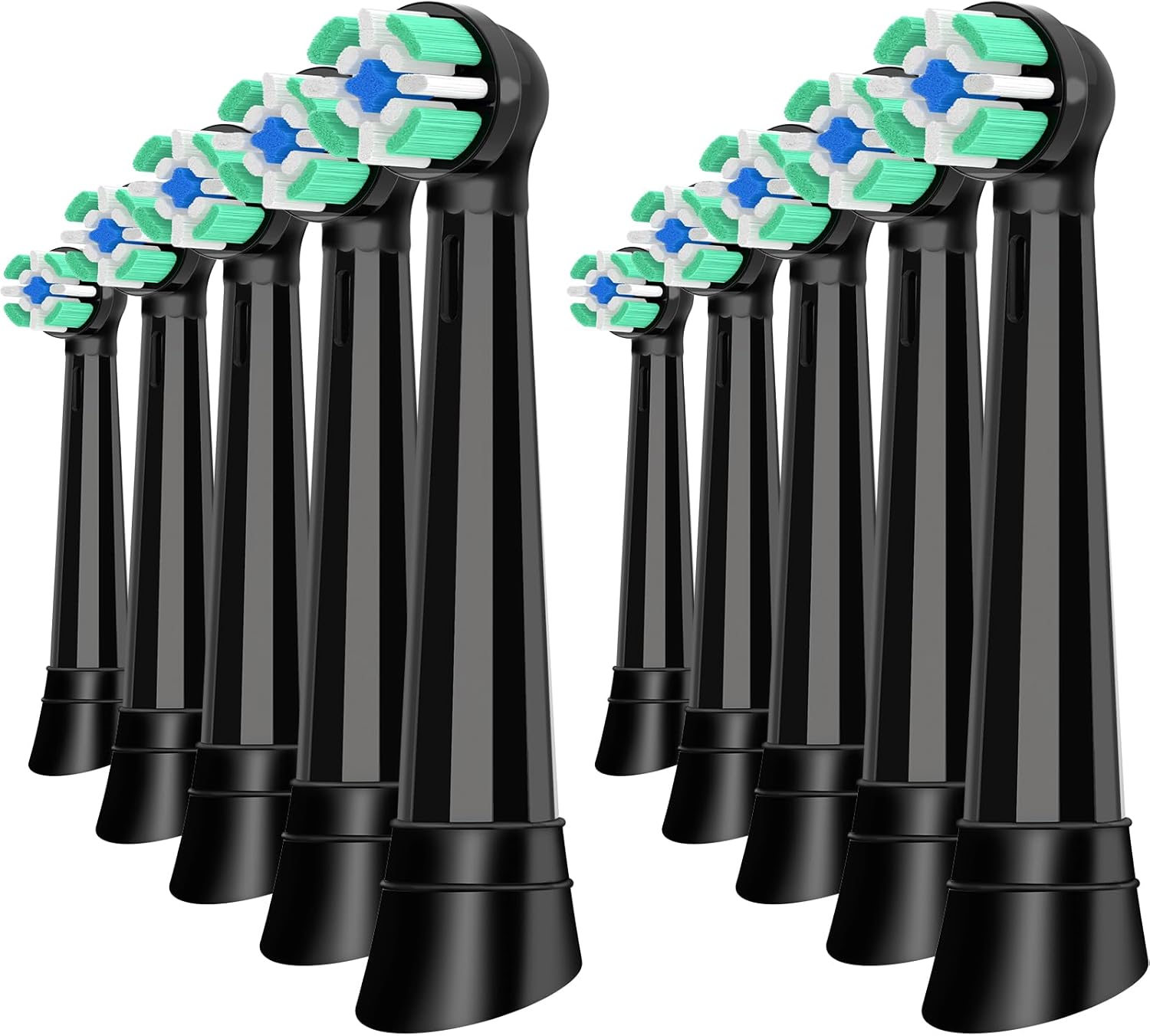 Replacement Heads Compatible with 2 3 4 5 6 7 8 9 10 Series Electric Toothbrush Handles