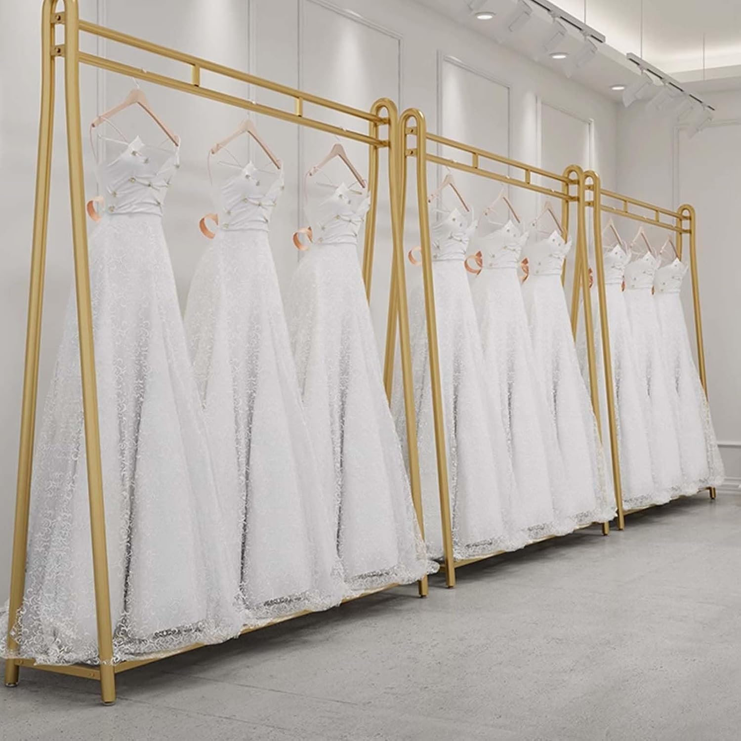 Perchero De Metal Para Ropa, Perchero Alto Para Colgar Ropa, Perchero Para Dormitorio, Balcón, Dorado (Oro A)