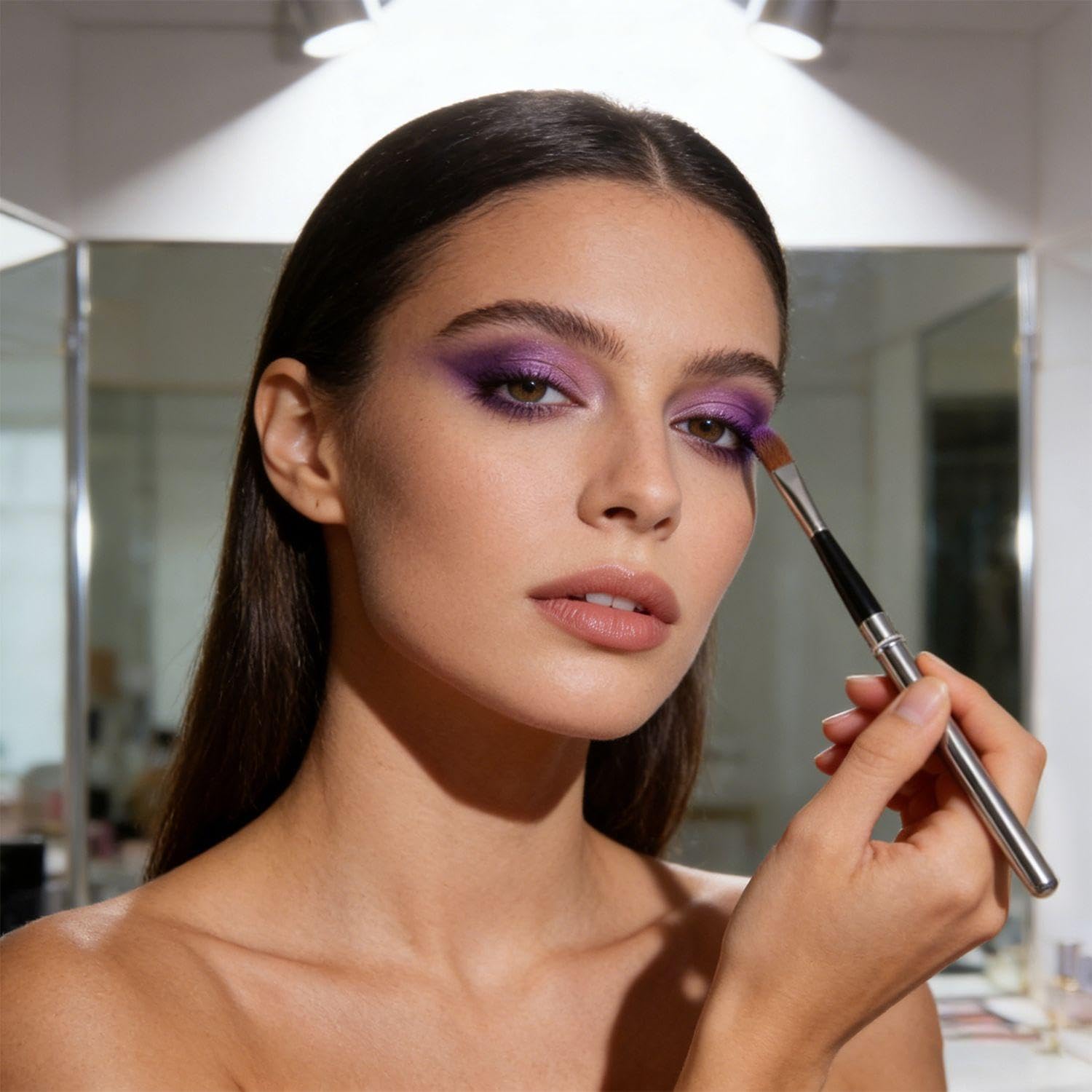 Pennello Per Labbra Retrattile Da 4 Pezzi, Strumenti Di Bellezza, Pennello Per Rossetto, Strumenti Da Viaggio Portatili.