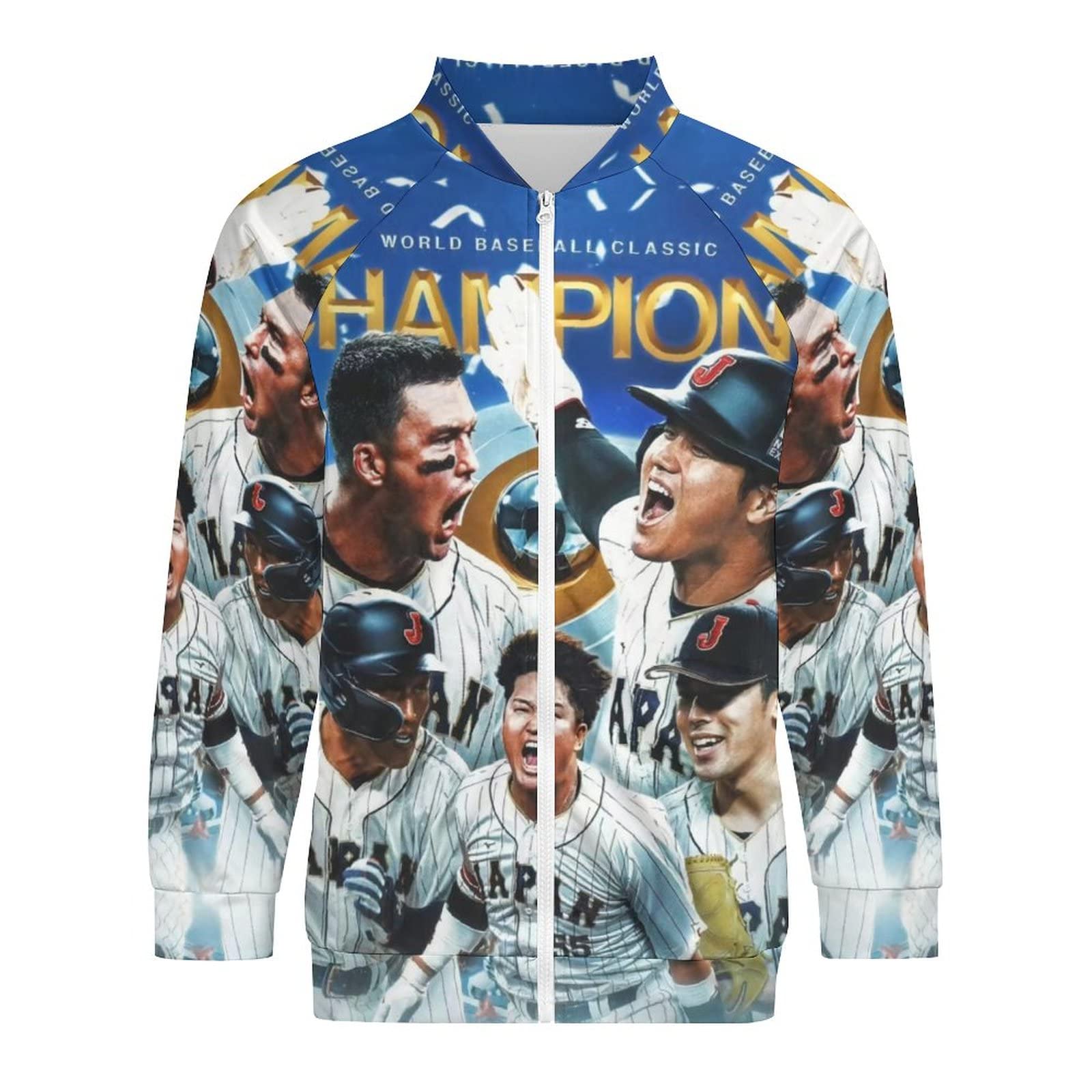 Amazon.co.jp: 2023 WBC 侍JAPAN 大谷翔平 MVP ジップジャケット