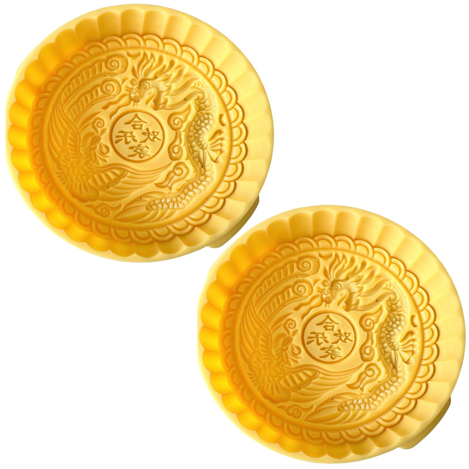 Tsophreniq 2Pcs Biscuit Press Mold Hand Pastries Traditional Pattern Cookie Stamps Cookie Dessert Cutter Baking Tool Hand Pastries Easily Clean Baking