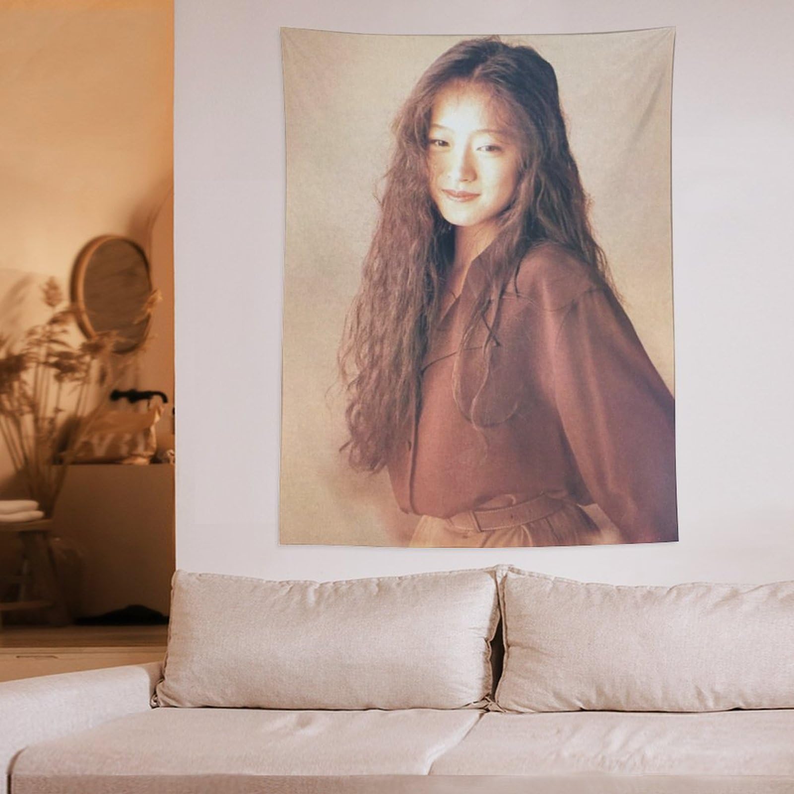 Amazon.co.jp: 中森明菜 タペストリー 吊り下げ ウォール