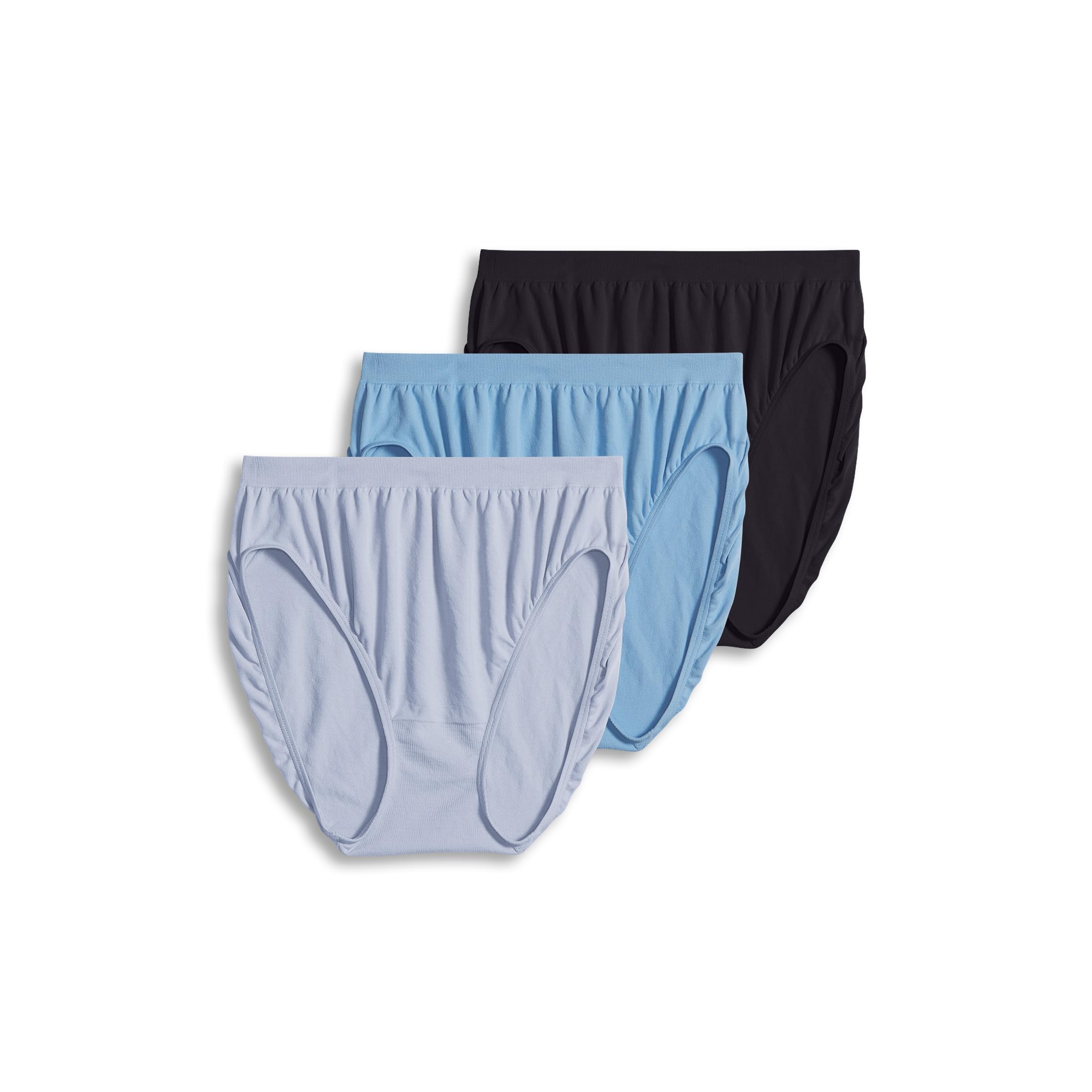 Jockey Women's Underwear Comfies Microfiber French Cut - 3 Pack