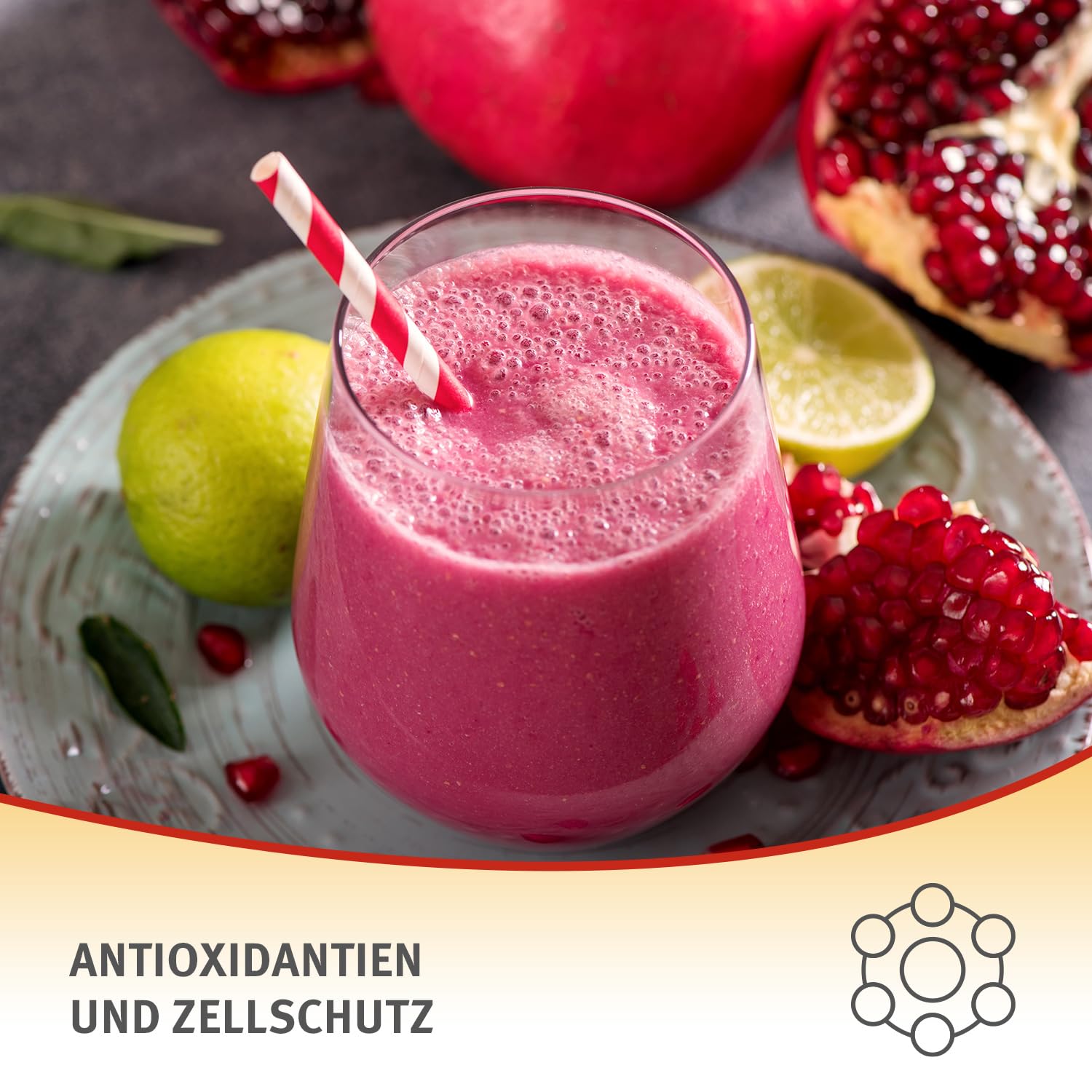 Extrakt für Immunsystem und Zellschutz*, mit Vitamin C plus Zink, Vitamin D3 & Selen, hochdosiert, für Vegetarier geeignet, 180 Kapseln