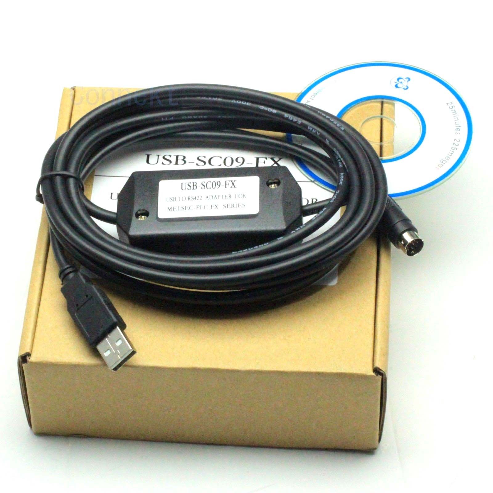USB-SC09-FX Cable for Mitsubishi PLC Programming