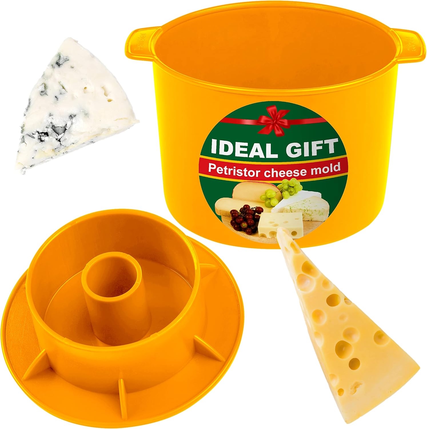 Cheese Mold for Cheese Making Cheese with Follower 1/2 gal