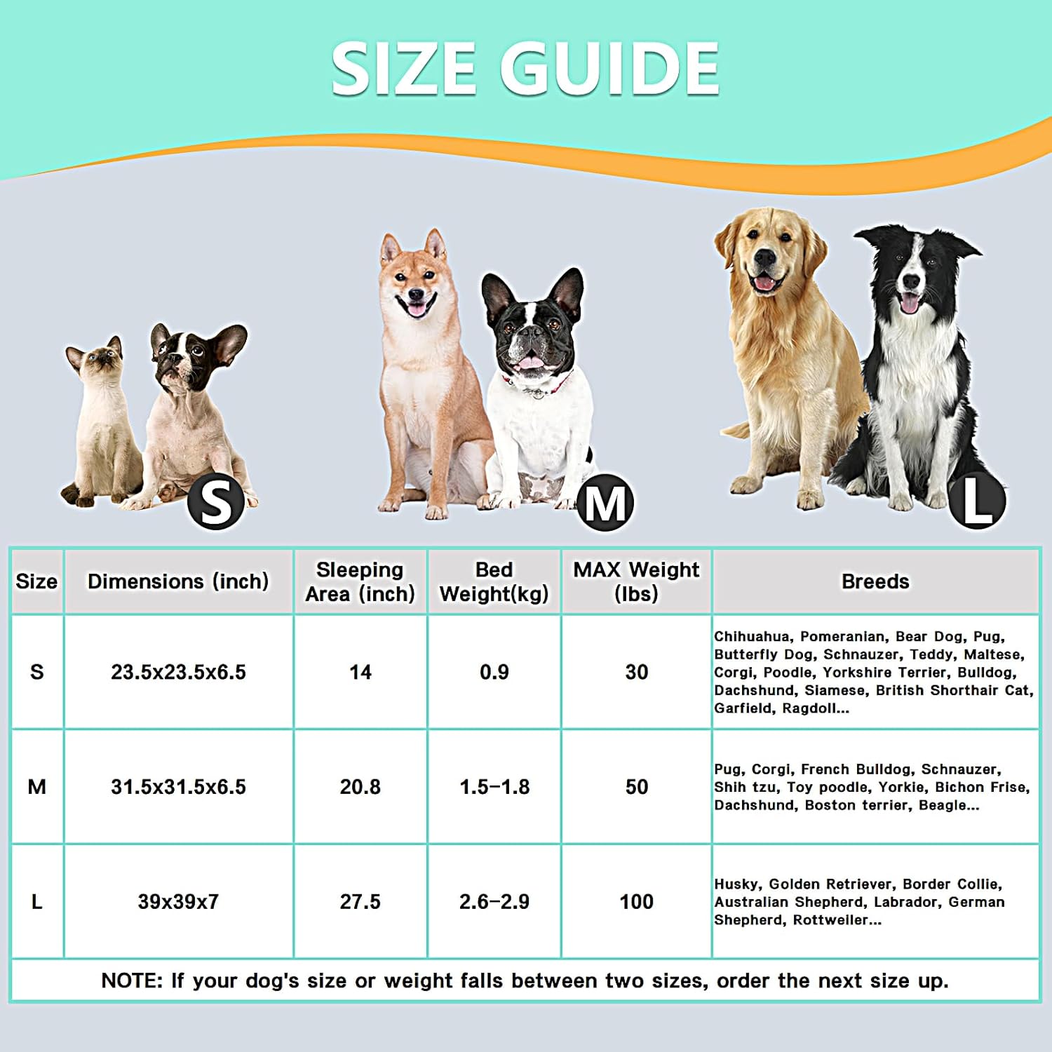 39 Inch Calming Dog Bed for Large Dogs, Round Anti-Anxiety Warm Bed, Soft Cozy Anti-Slip Donut Washable Pet Bed, Fits up to 100 lbs Pets