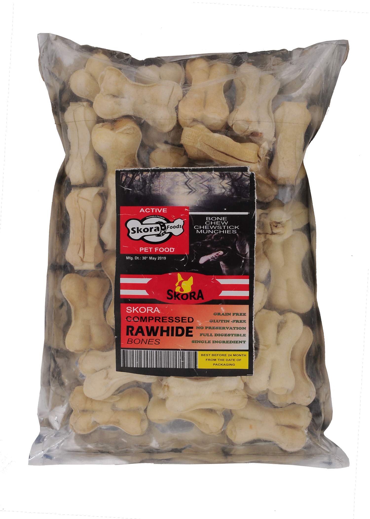Skoras Pressed Dog Bone, Mini (2-inch x 1 KG) (B07V9HQ3VT) Amazon Price History, Amazon Price Tracker