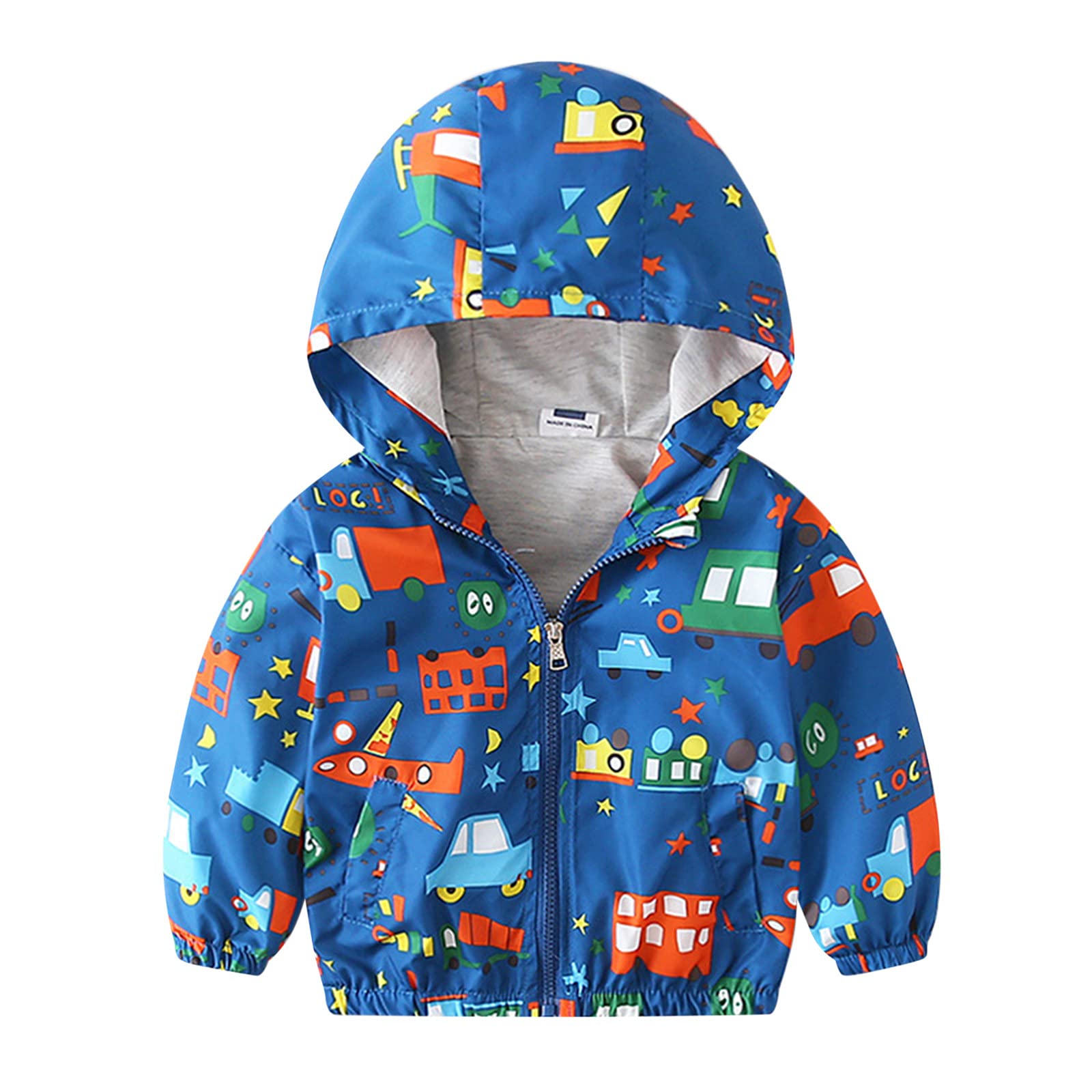 Winterjacke Mädchen Mit Dinosaurier Print - Dicker Steppmantel Mit Kapuze Für 1-5 Jahre