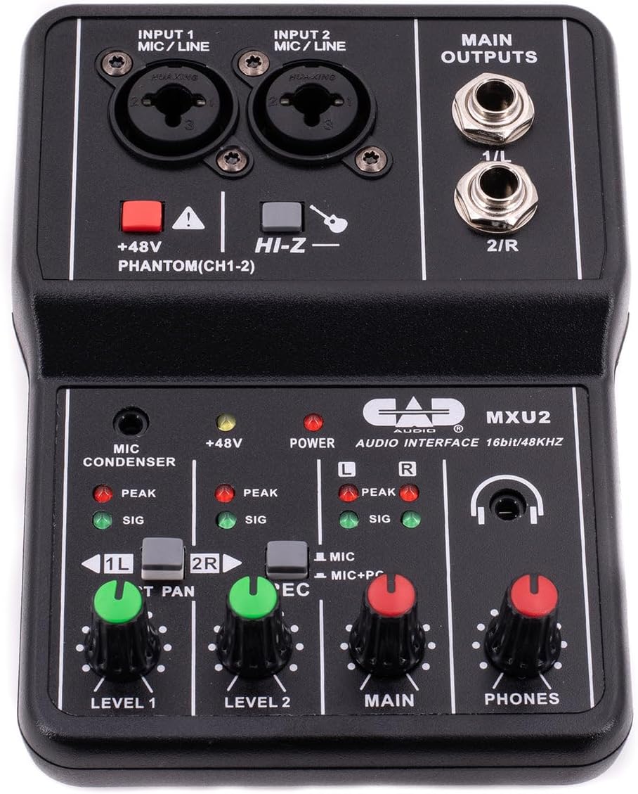Astatic M2 2-Channel Mixer with USB Interface