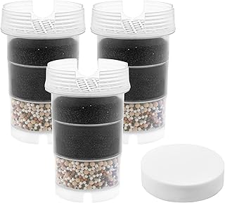 6-Monatspaket Filterkartuschen mit Microschwamm für Wasserfilter Acala Quell One/Swing/Sunny/Wassetto/Silizia