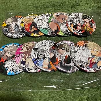 Amazon.co.jp: 僕のヒーローアカデミア 爆豪勝己 原作缶バッジ 全種
