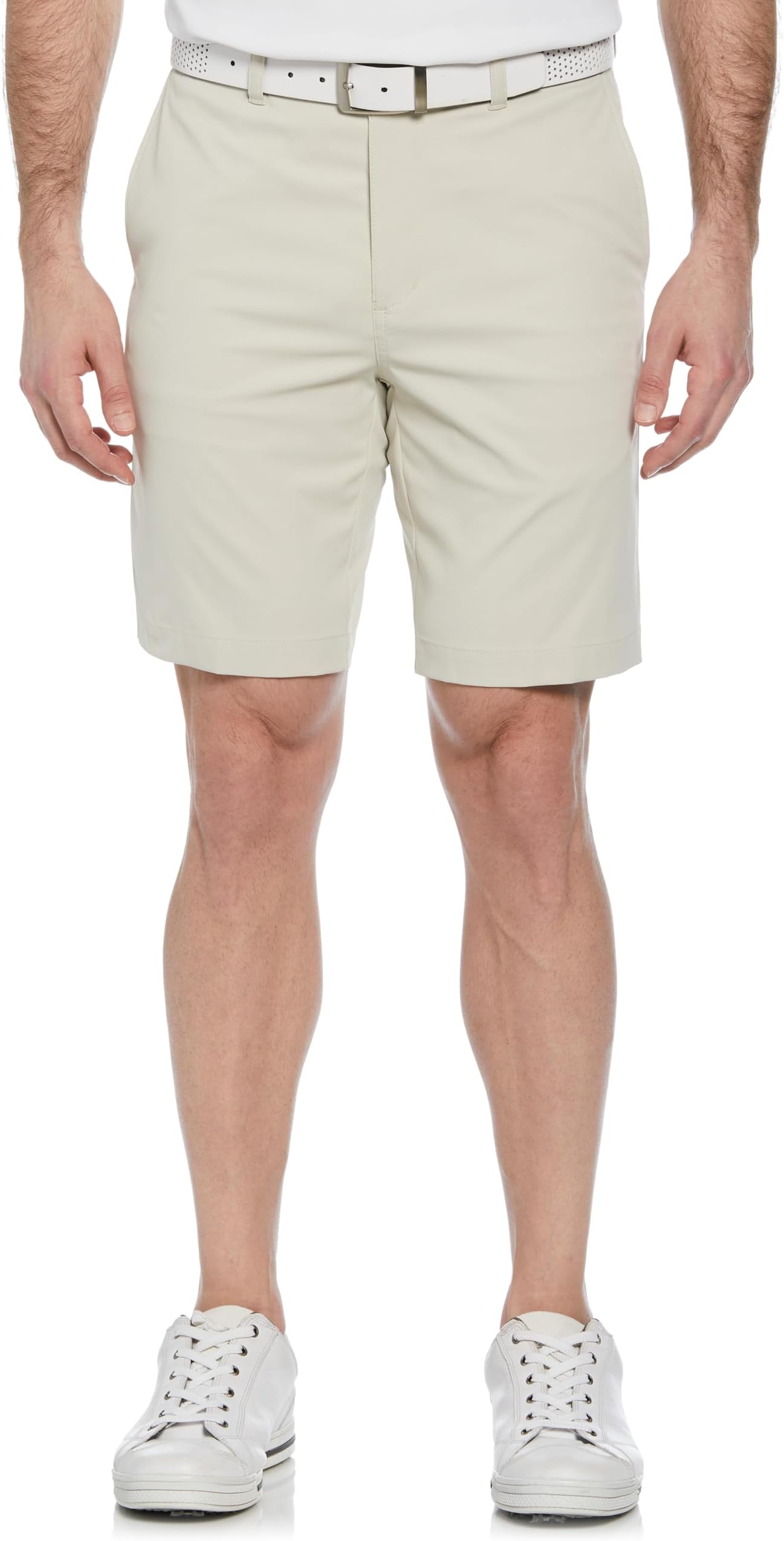 PGA Tour Men's 9" Flat Front Golf Shorts with Active Waistband (Size 30-44 Big & Tall)