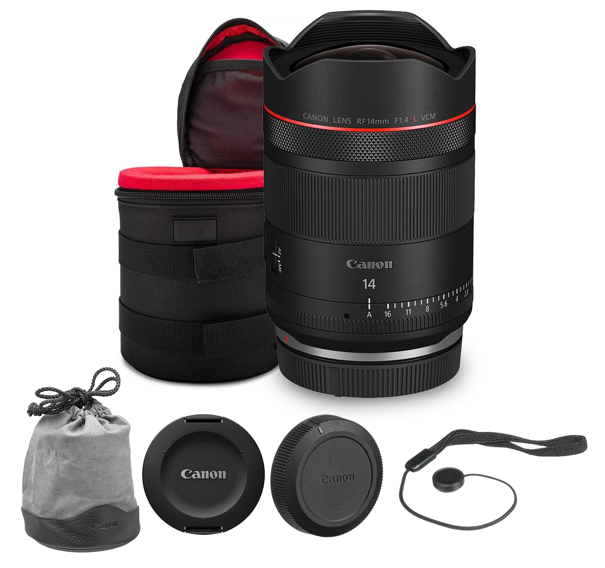 Canon RF 14mm f/1.4L VCM Lens Bundle | Professional L-Series Ultra-Wide Prime with Fast f/1.4 Aperture, Advanced Optics & VCM AF | for Astrophotography & Video (7427C002) + Lens Case + Cap Keeper-picture-25