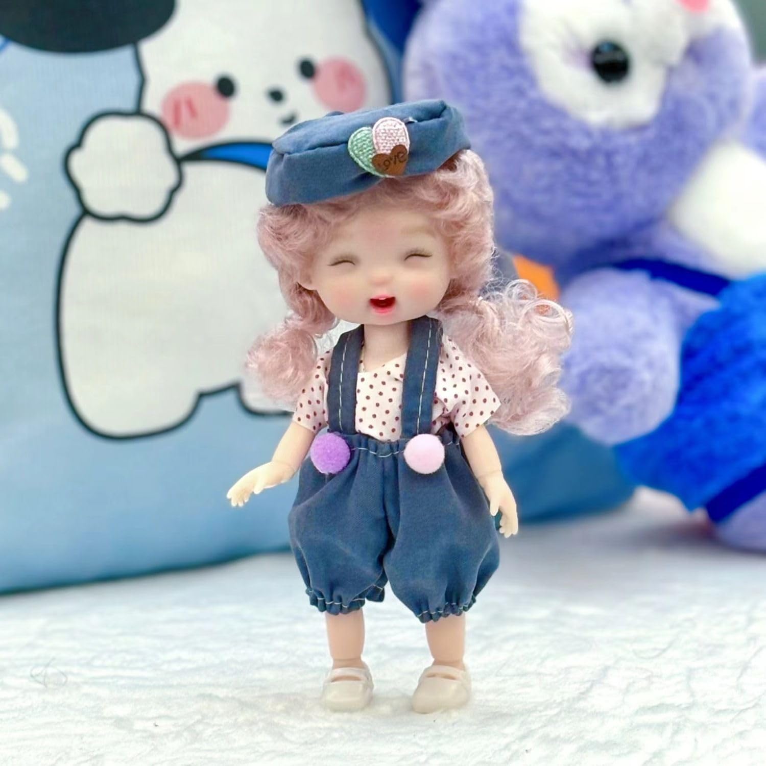 | Amazon 女の子　お人形 MOMOAO おままごと 5種類セット お人形 17cmドール 人形 人形
