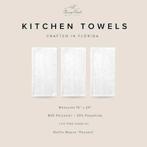 Miniatura 3 de CANARY ROAD Neighbors By Chance Friends By Choice Kitchen Towel  Waffle Weave Dish Towel  Neighbor Moving Away Gift