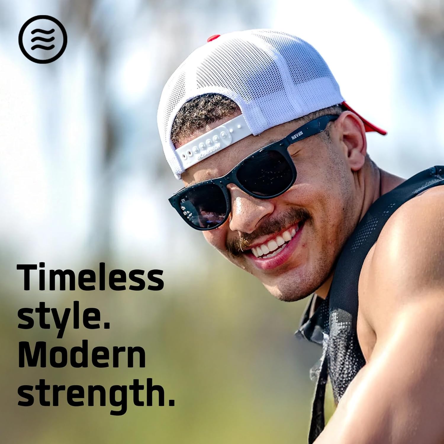 NEVEN Rosco TR90 Polarized Rectangular Sunglasses – UV 400 Sunglasses for Everyday Stunners - Image 2