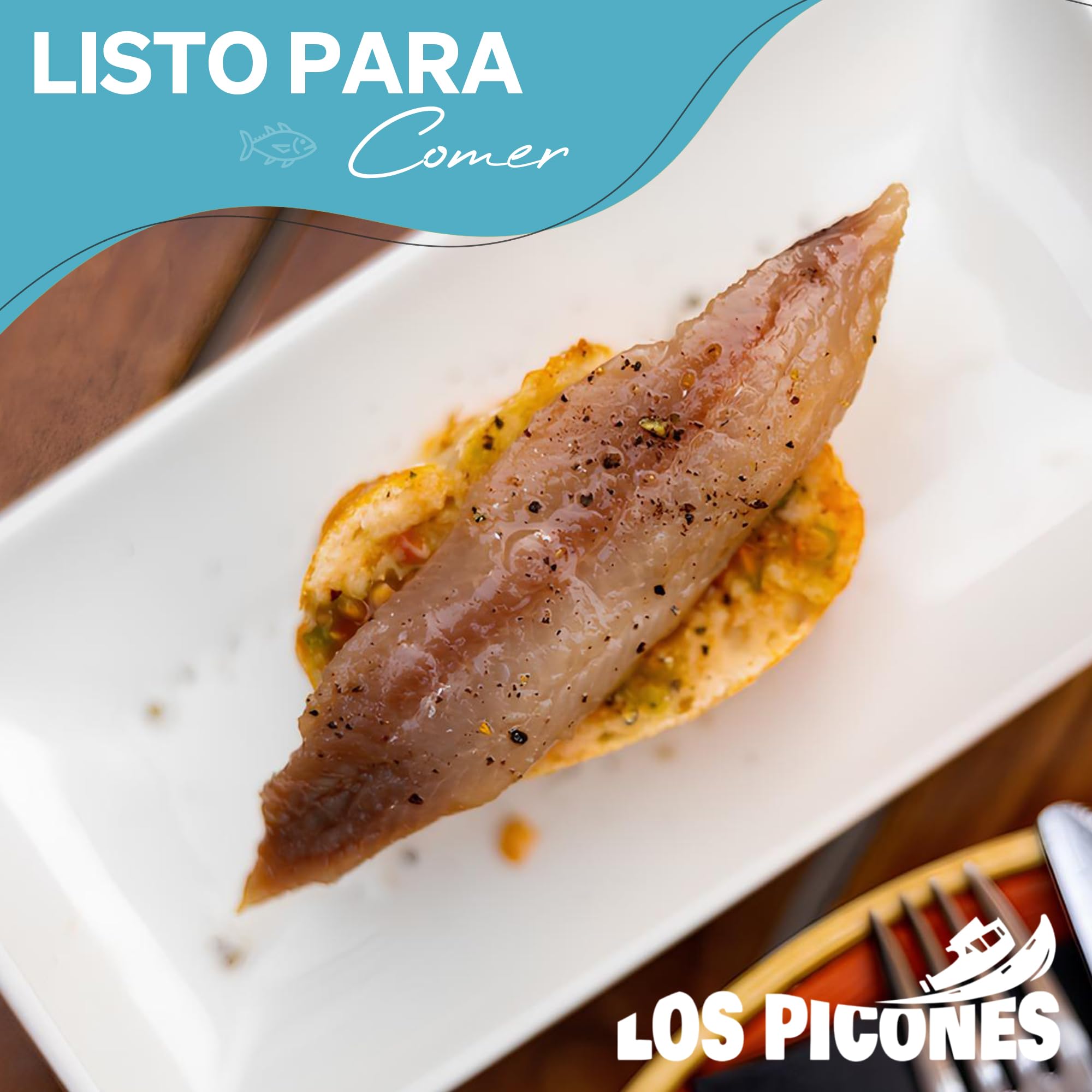 Los Picones Gourmet Sardinas Ahumadas en Aceite de Oliva Pack 3 Latas 115g