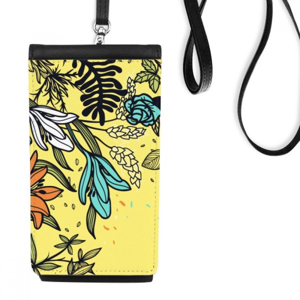 Faux smartphone en cuir hanging sac protégeant des rayures