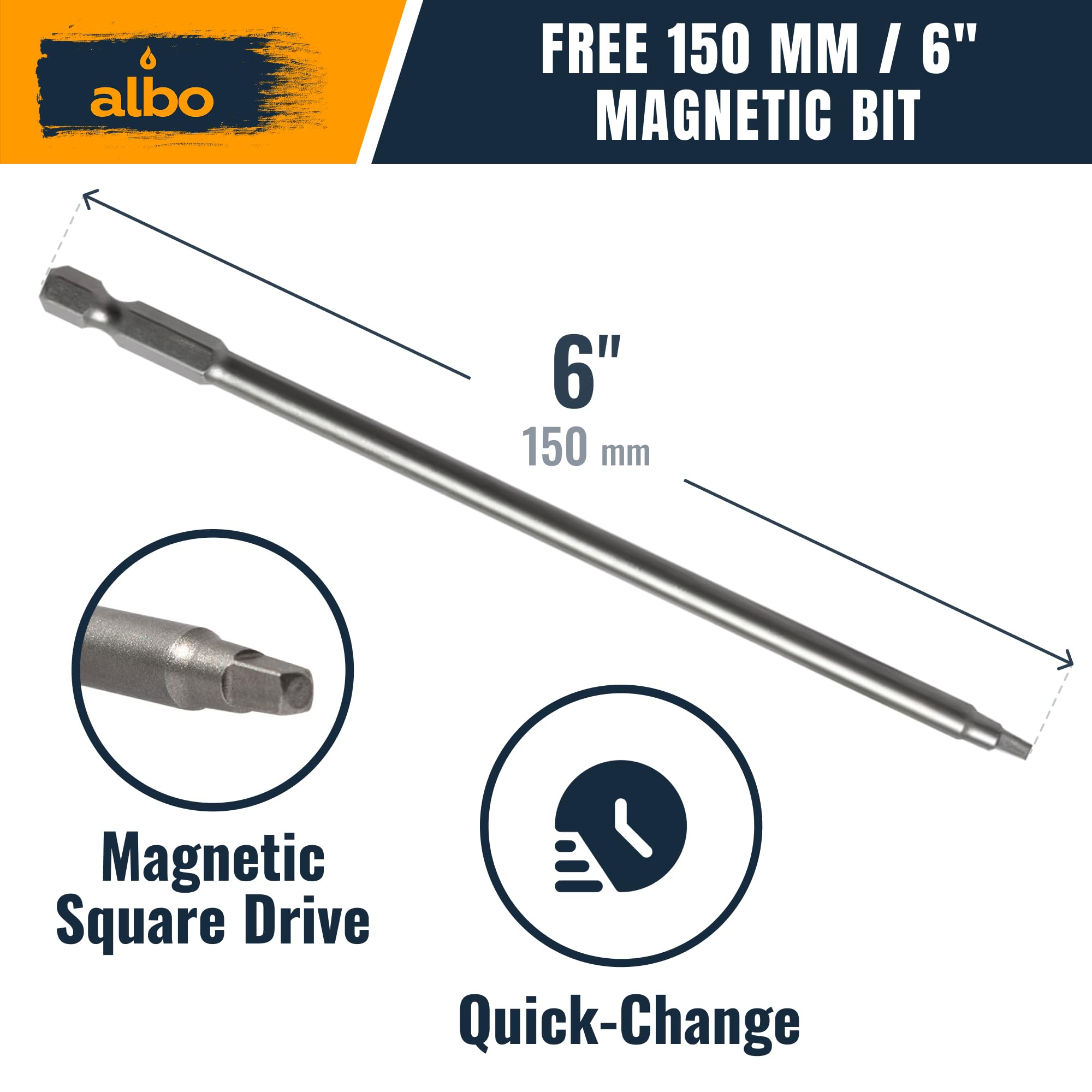 ALBO 500 viti con foro tascabile, in acciaio al carbonio resistente, zincate, con testa quadrata per legno, per falegnameria, armadi e progetti fai da te
