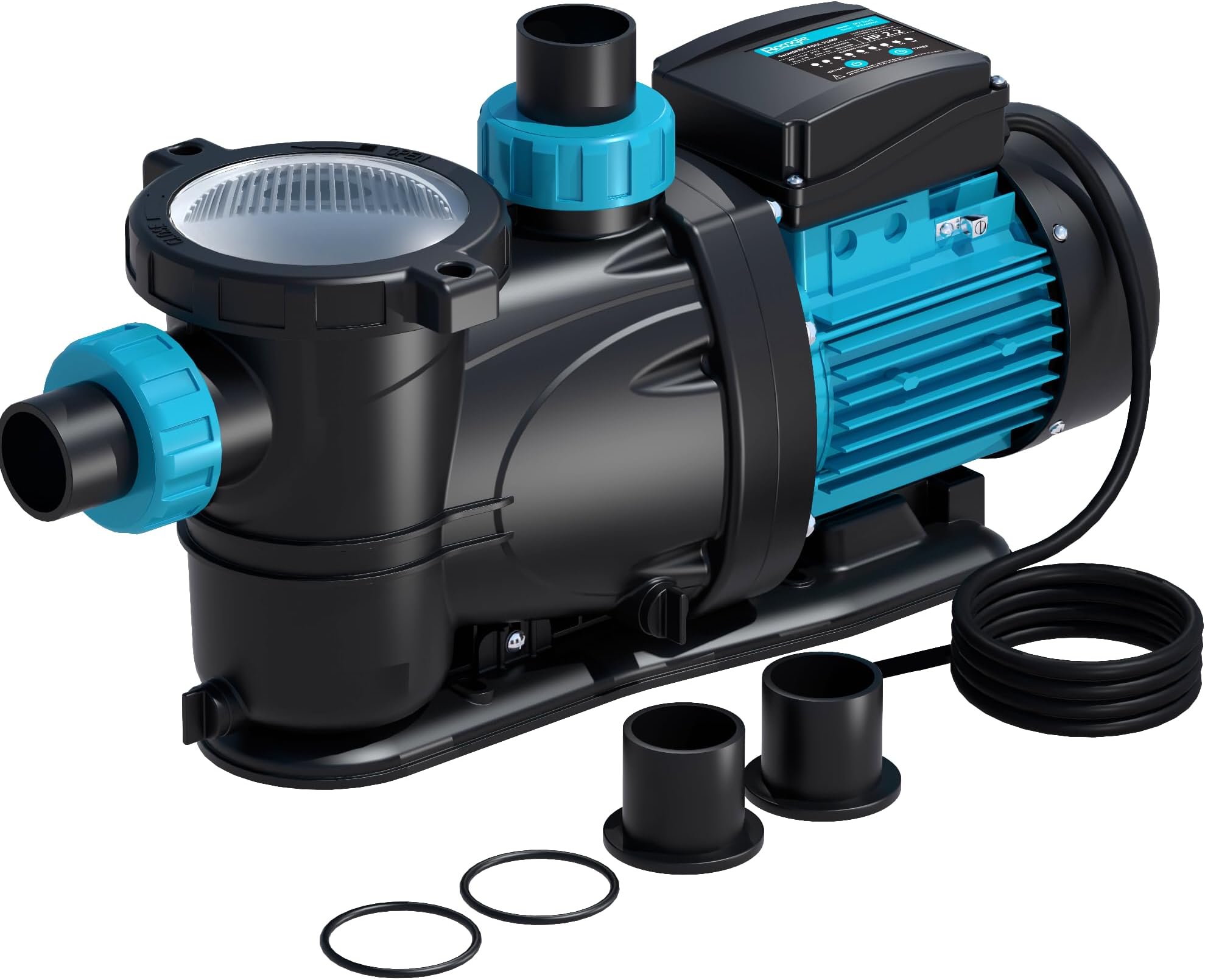 SHZOND 2.5HP Pool Pump Powerful 8880 GPH, Self Priming 110V