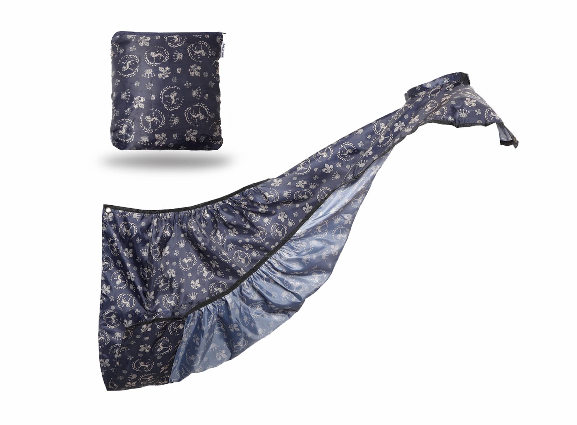 RUBAB MENBeard Bib Hair Catcher Beard Apron - Beard Hair Catcher and Grooming Apron | Comes with 3 suction hooks |