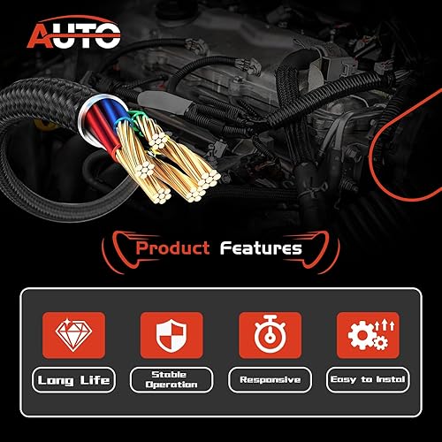 Miniatura 5 de Conectores del sensor de presión absoluta del colector (MAP) Reemplazo del arnés de cableado para Acura Buick Cadillac Chevy Daewoo GMC Honda Hummer