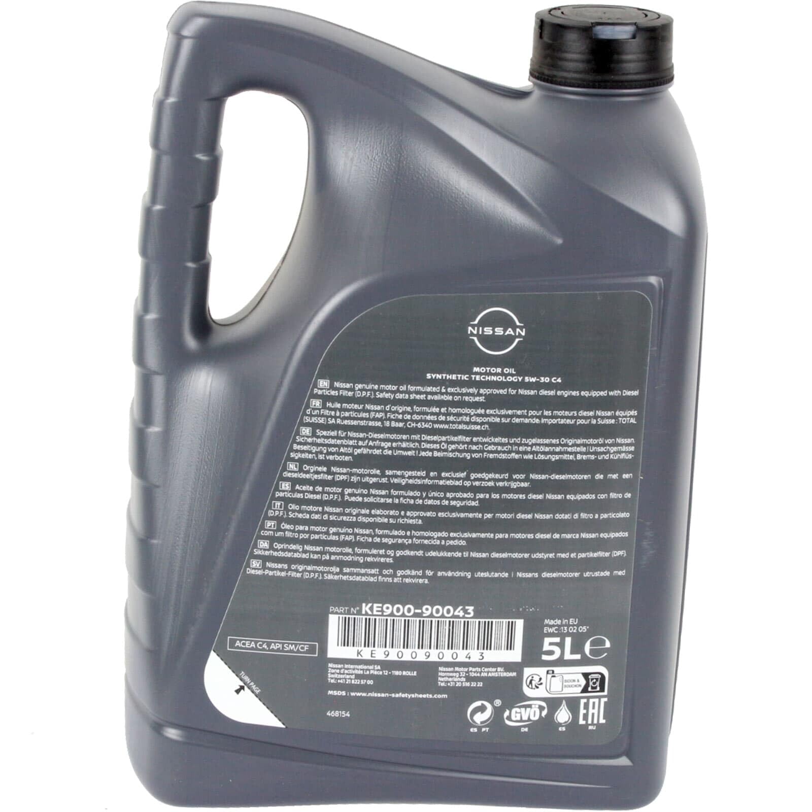 Mann Filter Ölfilter 5W30 C4 Motoröl | HU6011Z,(OX389/1D)+KE90090043+KE90090033 Mann Kompatibel mit Qashqai II (J11, J11_),X-Trail III (T32_, T32R, T32RR)