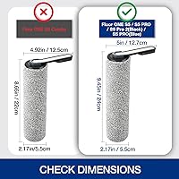 Vista 2 de Cepillo de rodillo S5 y filtro de vacío HEPA de repuesto para aspiradora Tineco Floor ONE S5, S5 Pro, S5 Pro 2, S5 Blue Smart - Piezas de repuesto