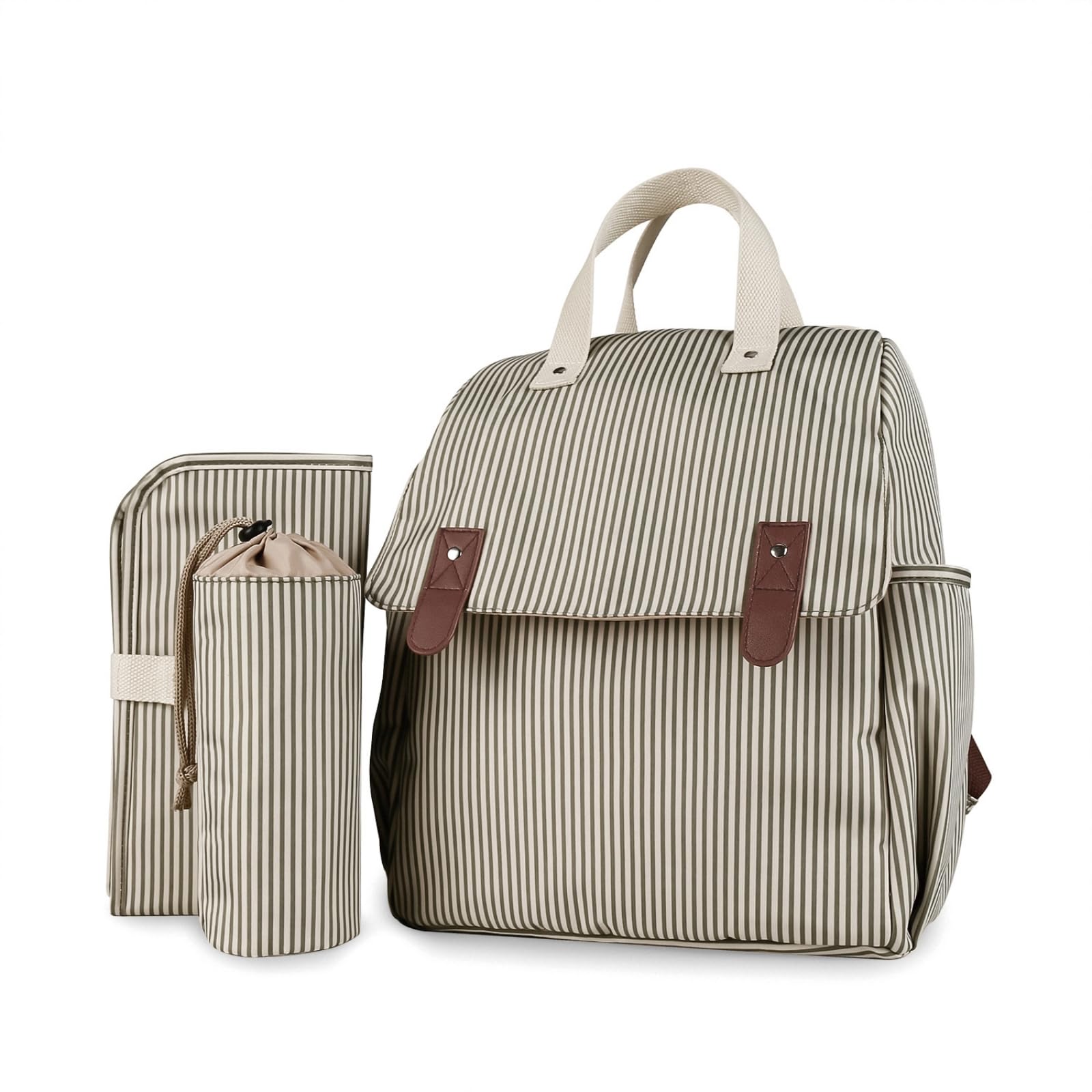 Mochila Pañalera Práctica Pañalera Mochila Libres Bolso Pañales con Cambiador para Padres, s, Guarría, style to 1
